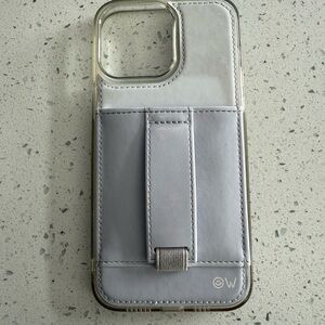 Sleek Gray Phone Case with Stand